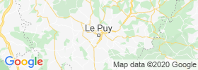Le Puy En Velay map